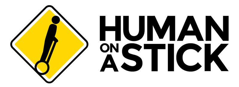 Human on a Stick logo — Segway and e-scooter guided tour operator in Minneapolis, Minnesota, and the team behind GAPI-AI